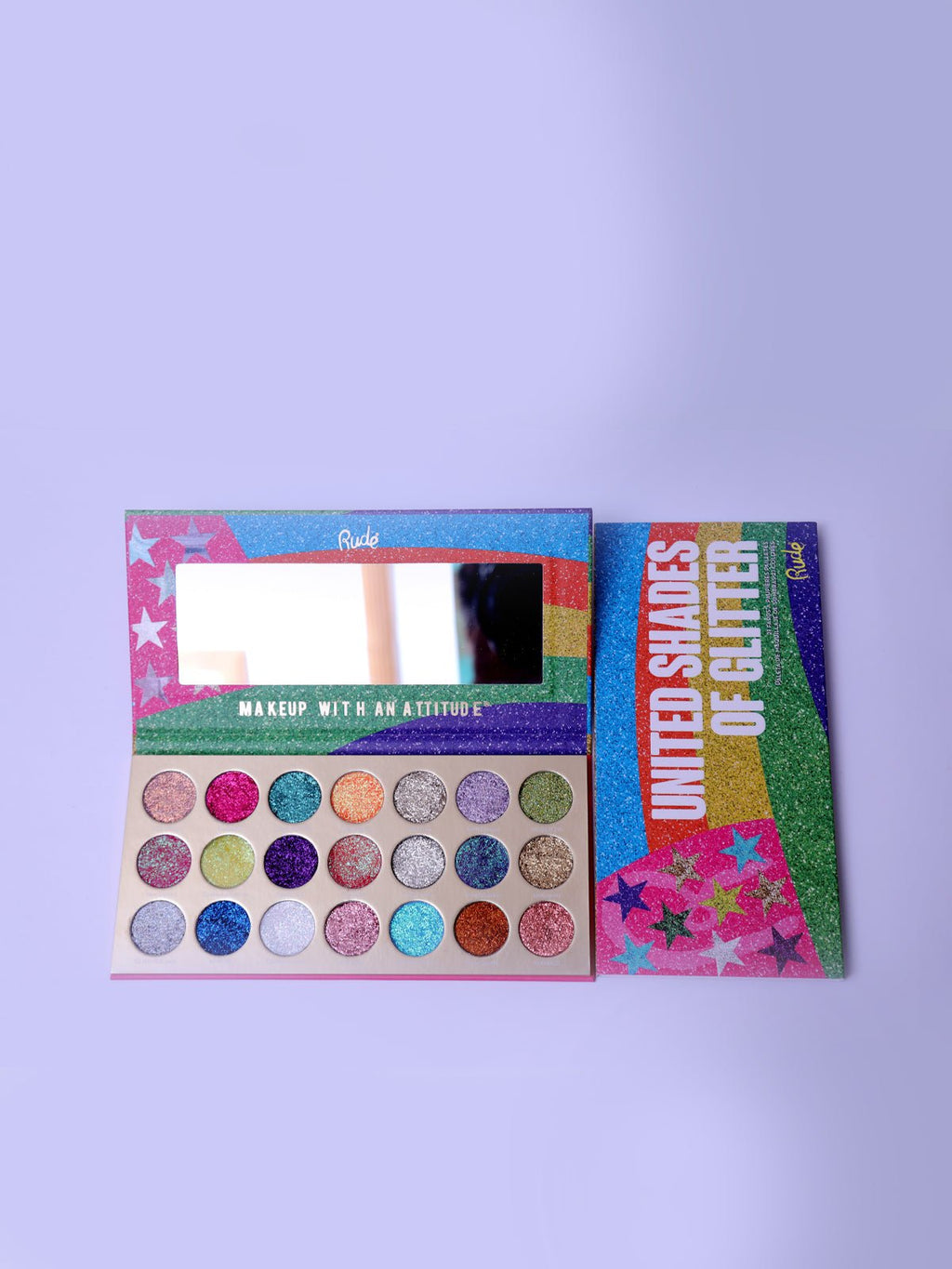 Mess-Free Pressed Glitter Palette for Glam