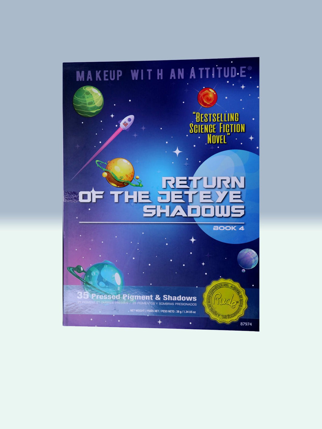 35-Color Eyeshadow Palette For Bold Creativity