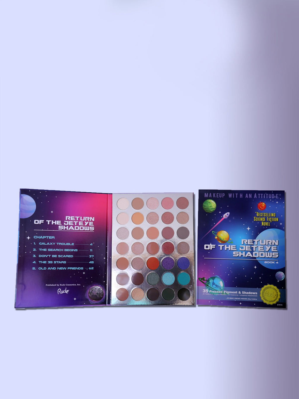 35-Color Eyeshadow Palette For Bold Creativity