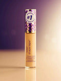 Torie Shape Tape Creamy Concealer in warm tone, #1 concealer brand, purple and gold packaging