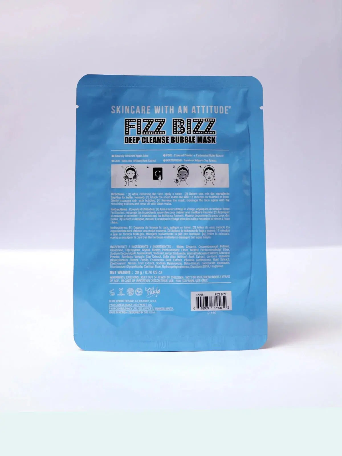 Bubble Mask That Deeply Detoxifies And Hydrates - LAB BEAUTY