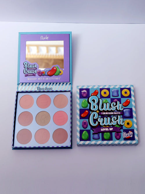 9-Color Blush Palette For Radiant Cheeks