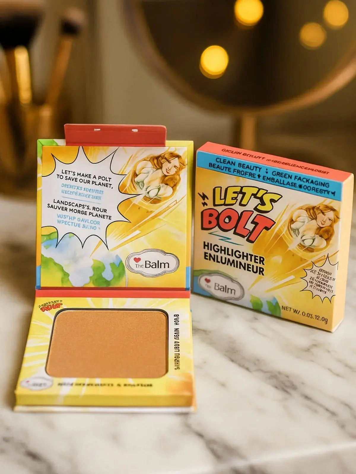Radiant Highlighter Powder for Natural Glow - LAB BEAUTY