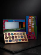 Mess-Free Pressed Glitter Palette for Glam