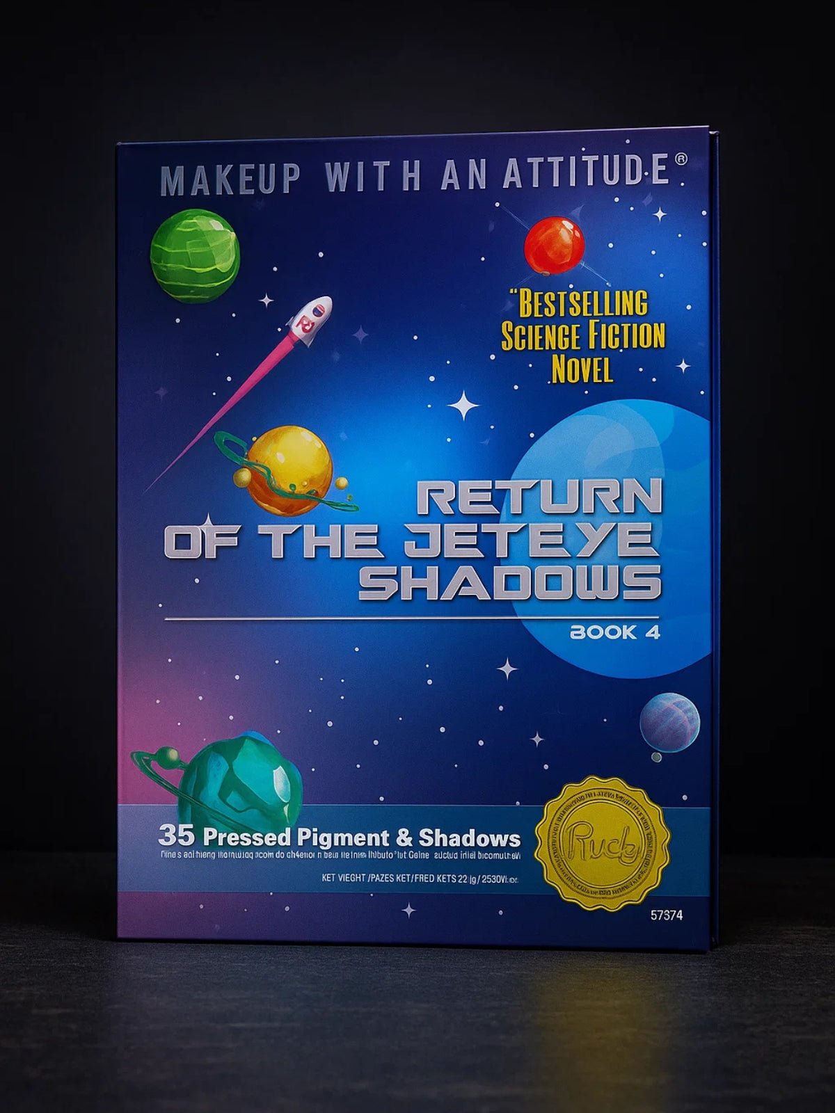 35-Color Eyeshadow Palette For Bold Creativity