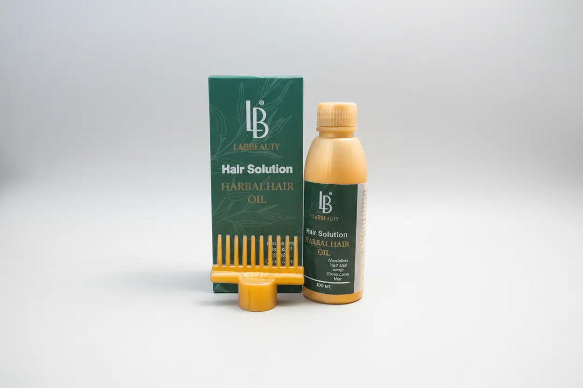 Lab Beauty Herbal Hair Oil | Natural Hair Growth & Scalp Nourishment - LAB BEAUTY