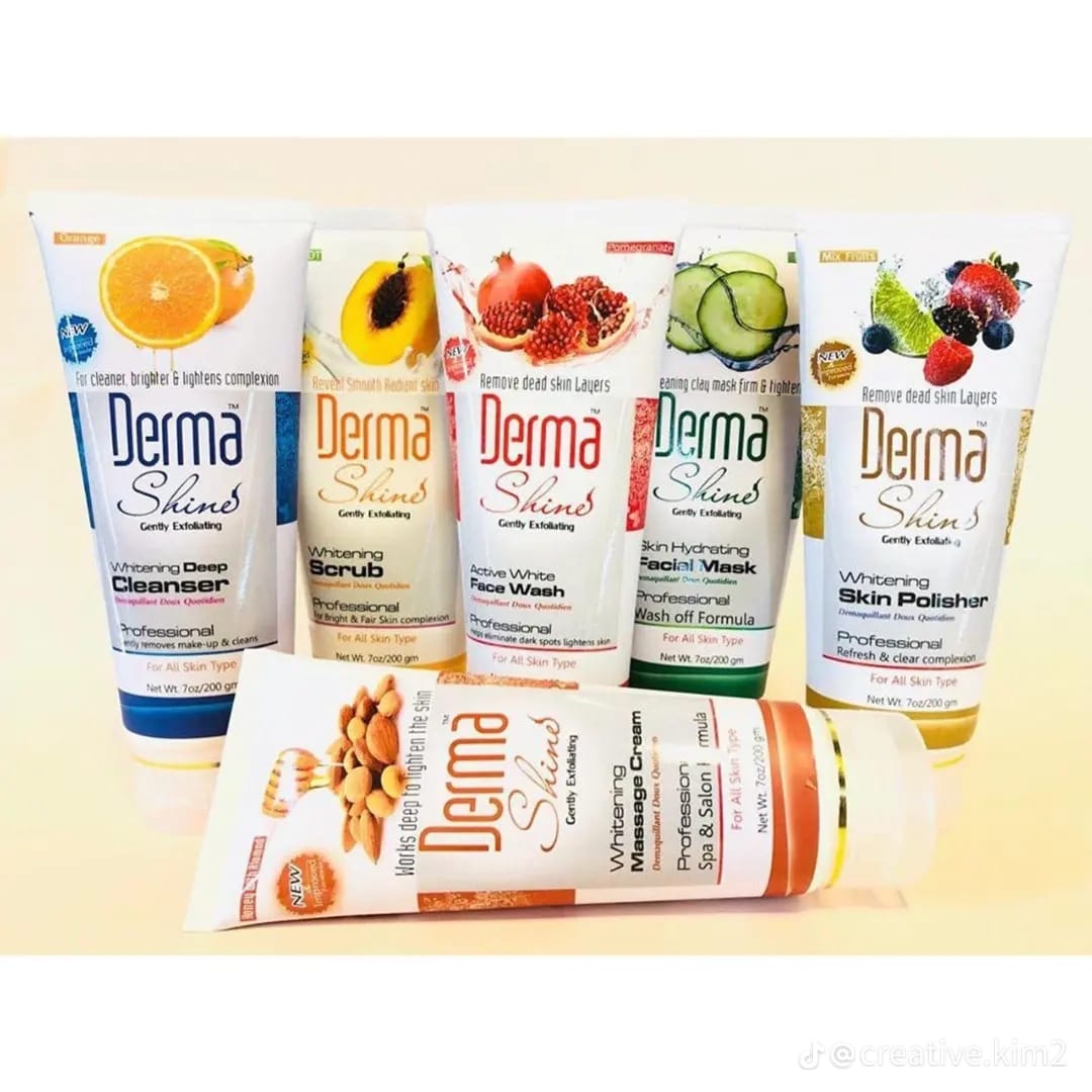 Derma Shine Whitening / Fruit Facial Kit