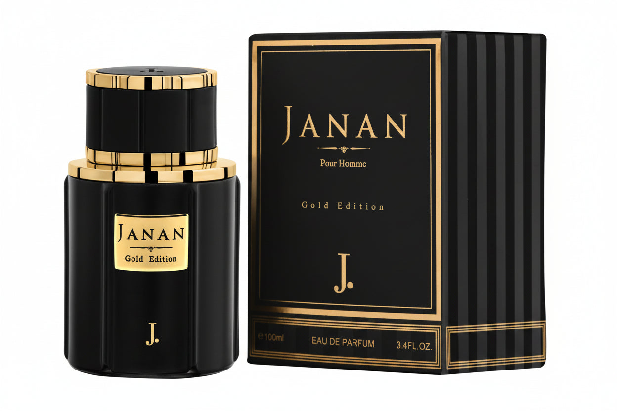 J. Janan Gold Edition Pour Homme — Premium Eau de Parfum (100ml)