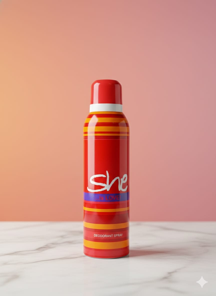 She... Is Sweet! Deodorant Body Spray for Women (150ml)