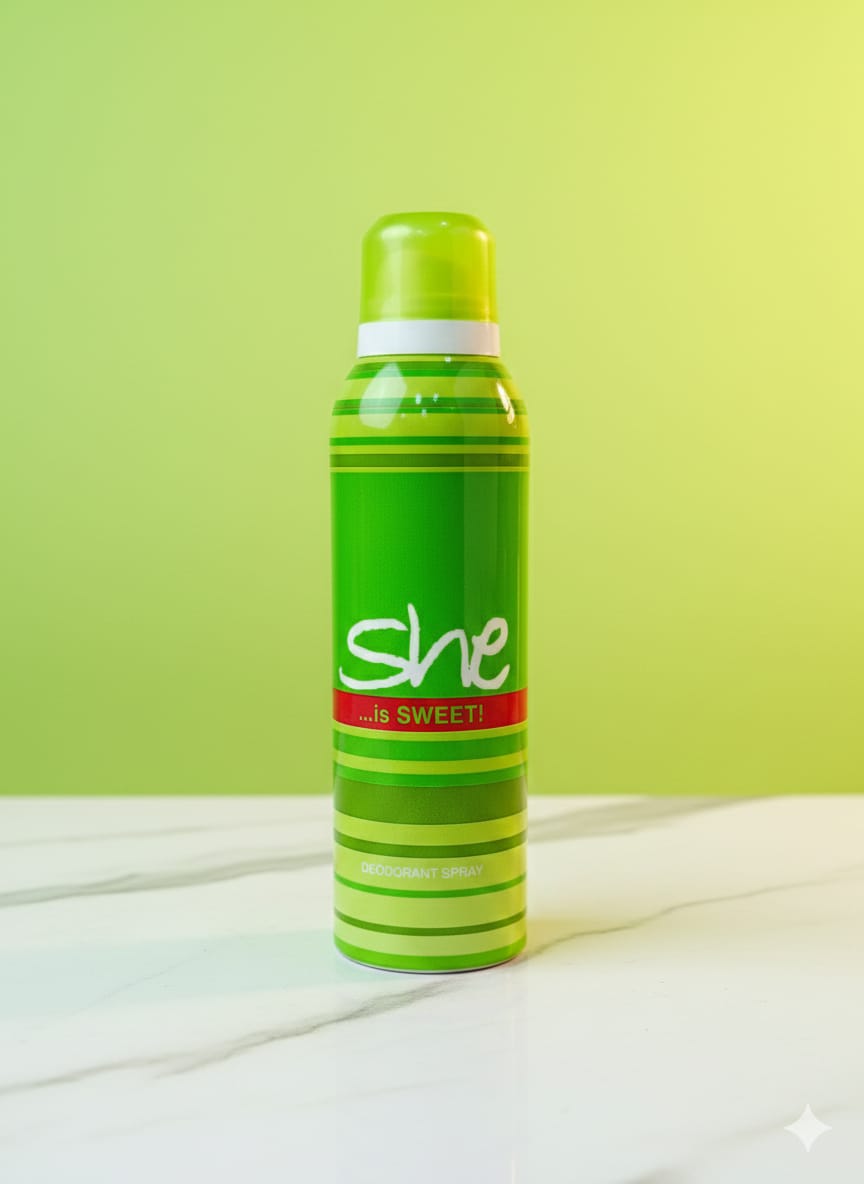 She... Is Sweet! Deodorant Body Spray for Women (150ml)