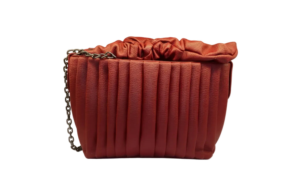 Vegan Leather Crossbody Bag – Chic Vertical Quilted Shoulder Bag