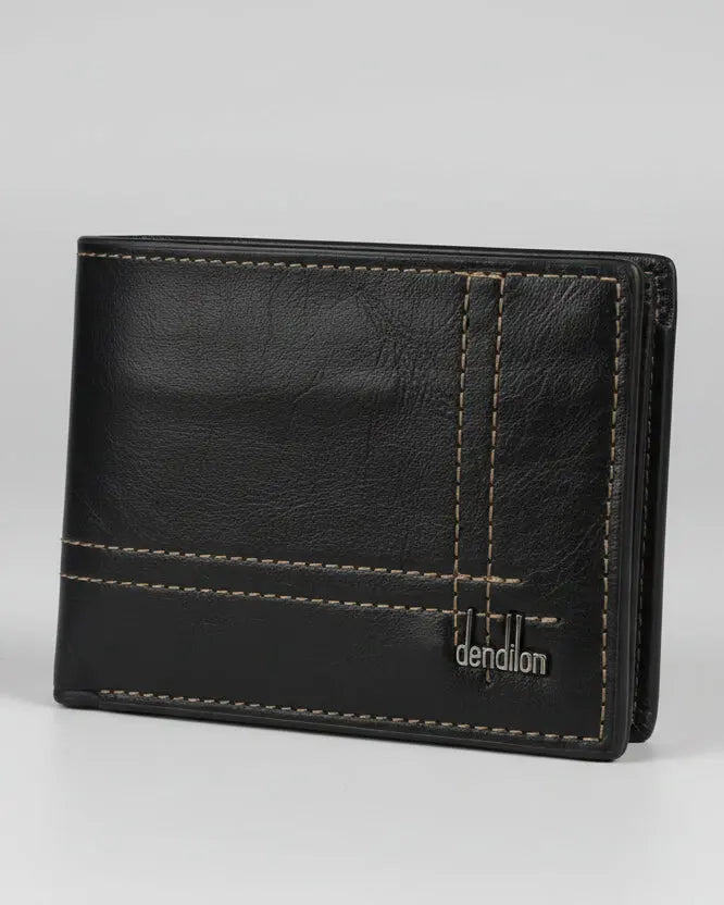 Classic Genuine Leather Men’s Wallet – Slim Bi-Fold Design LAB BEAUTY
