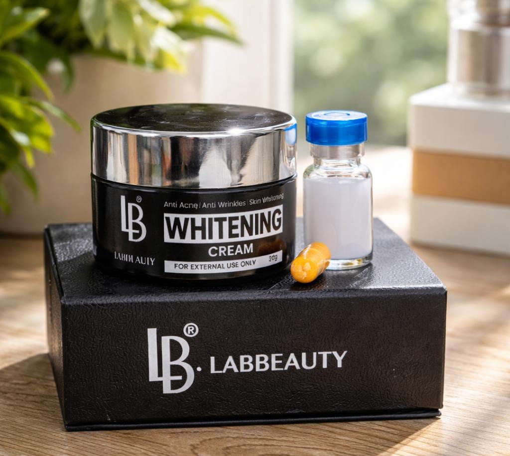 LB Lab Beauty Whitening Cream Anti-Acne & Anti-Wrinkle Treatment Kit (30g) (Copy)