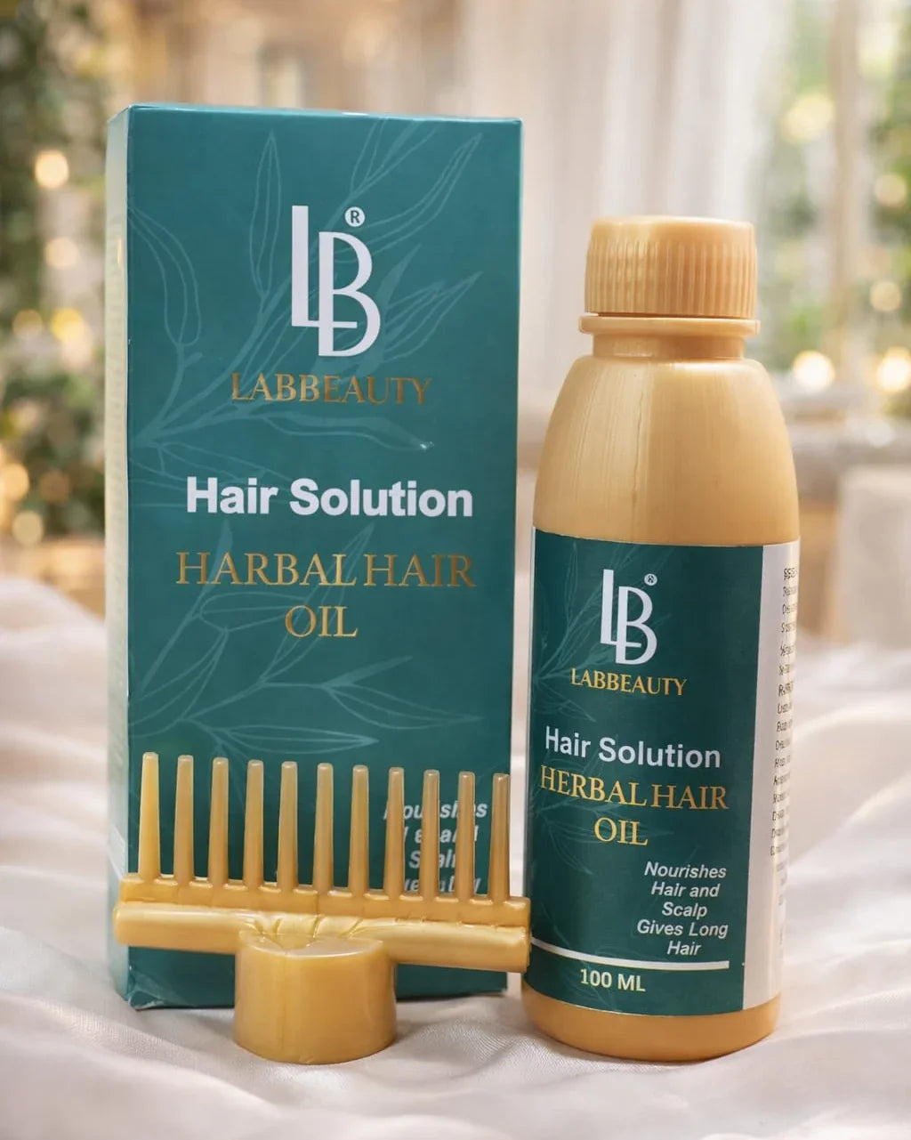 Lab Beauty Herbal Hair Oil | Natural Hair Growth & Scalp Nourishment
