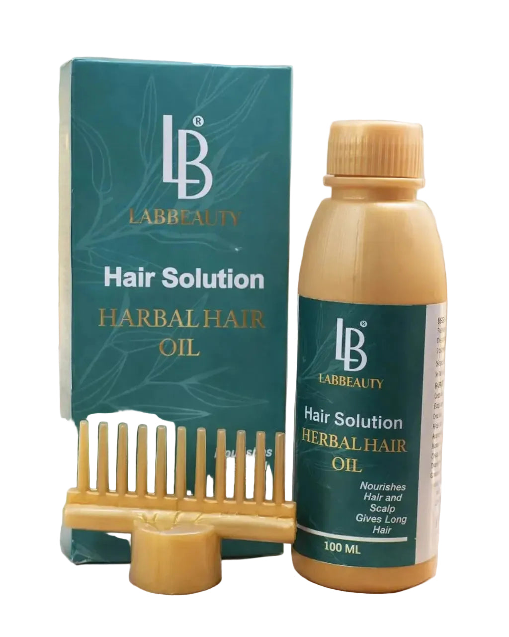 Lab Beauty Herbal Hair Oil | Natural Hair Growth & Scalp Nourishment LAB BEAUTY