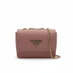 Elegant Quilted Flap Crossbody Bag – Luxury Inspired Gold-Tone Chain Shoulder Bag for Women (Beige/Nude) LAB BEAUTY