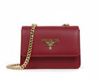 Elegant Quilted Flap Crossbody Bag – Luxury Inspired Gold-Tone Chain Shoulder Bag for Women (Beige/Nude) LAB BEAUTY