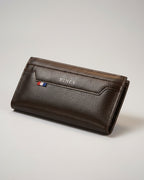 A-Q Leather Artisan Collection – Handcrafted Distressed Bifold & Luxury Croc-Embossed Wallets