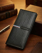 A-Q Leather Artisan Collection – Handcrafted Distressed Bifold & Luxury Croc-Embossed Wallets