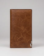 A-Q Leather Artisan Collection – Handcrafted Distressed Bifold & Luxury Croc-Embossed Wallets
