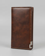 A-Q Leather Artisan Collection – Handcrafted Distressed Bifold & Luxury Croc-Embossed Wallets