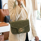 Elegant Floral Lace Crossbody – Vintage-Inspired Evening Bag with Gold Hardware