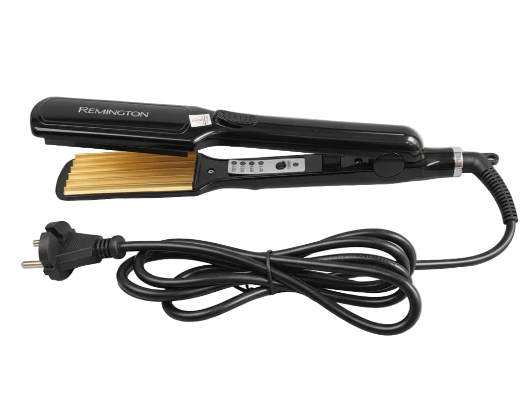 Remington Pro-Sleek & Curl Hair Straightener RM-444W | 2-in-1 Straightener & Curler 950°F