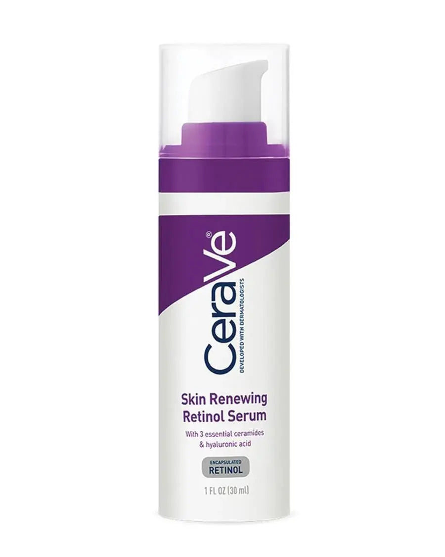CeraVe Skin Renewing Retinol Serum – Encapsulated Retinol for Fine Lines & Radiance (30 ml) LAB BEAUTY