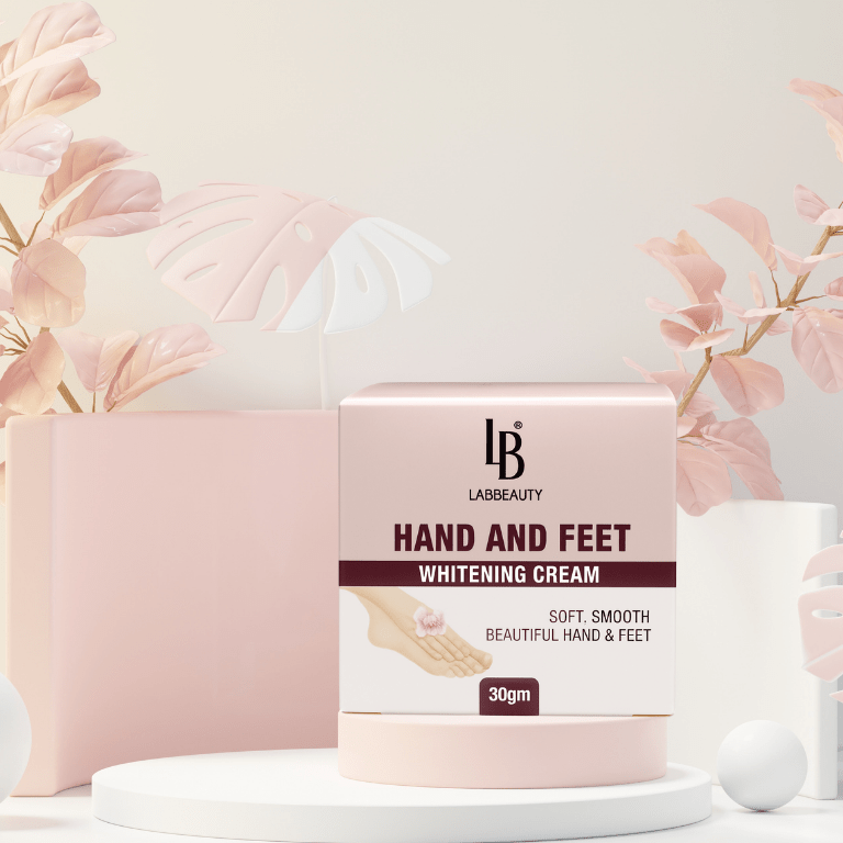 Lab Beauty Hand & Feet Whitening Cream – Soft, Bright & Even-Toned Skin