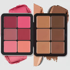 2-in-1 Concealer & Blush Makeup Palette – Full Coverage & Blendable Shades