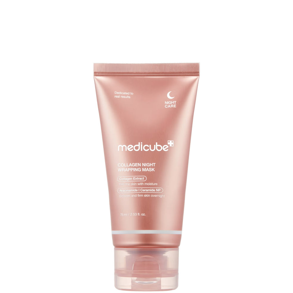Medicube Collagen Night Wrapping Mask – Smoothing & Firming Overnight Treatment ($75$ ml / $2.53$ fl. oz.).