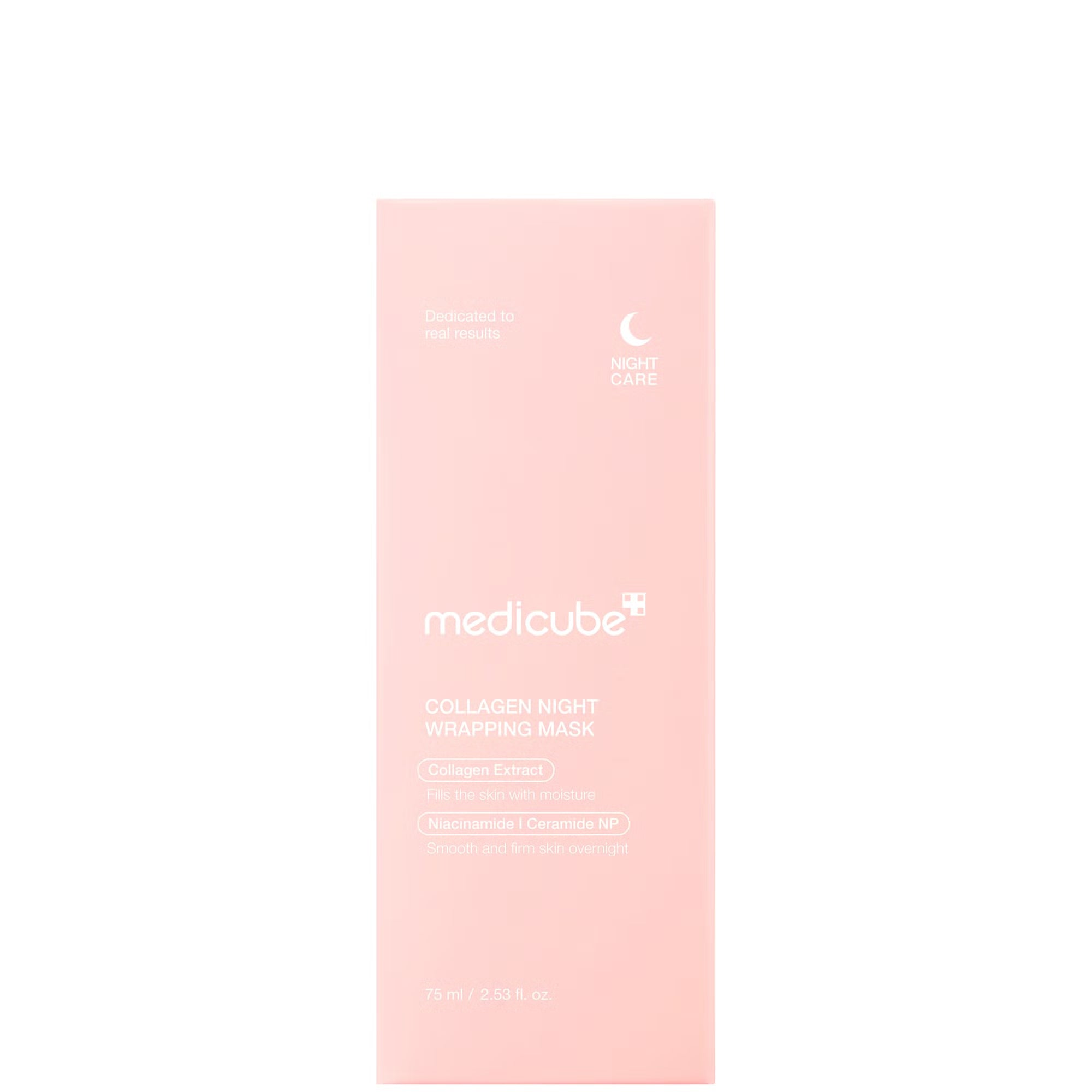 Medicube Collagen Night Wrapping Mask – Smoothing & Firming Overnight Treatment ($75$ ml / $2.53$ fl. oz.).