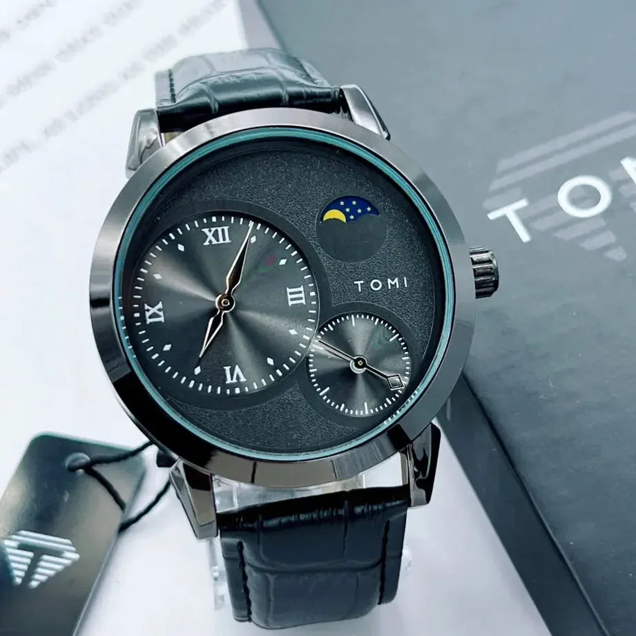 TOMI T-236 Moon Edition Chronograph Watch LAB BEAUTY