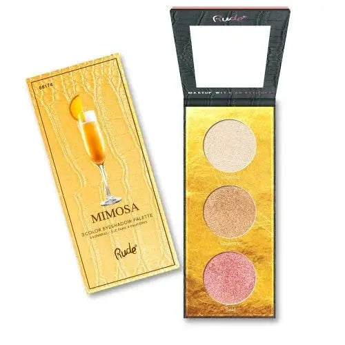 Rude Cocktail Party Luminous Highlight / Eyeshadow Palette – Mimosa - LAB BEAUTY