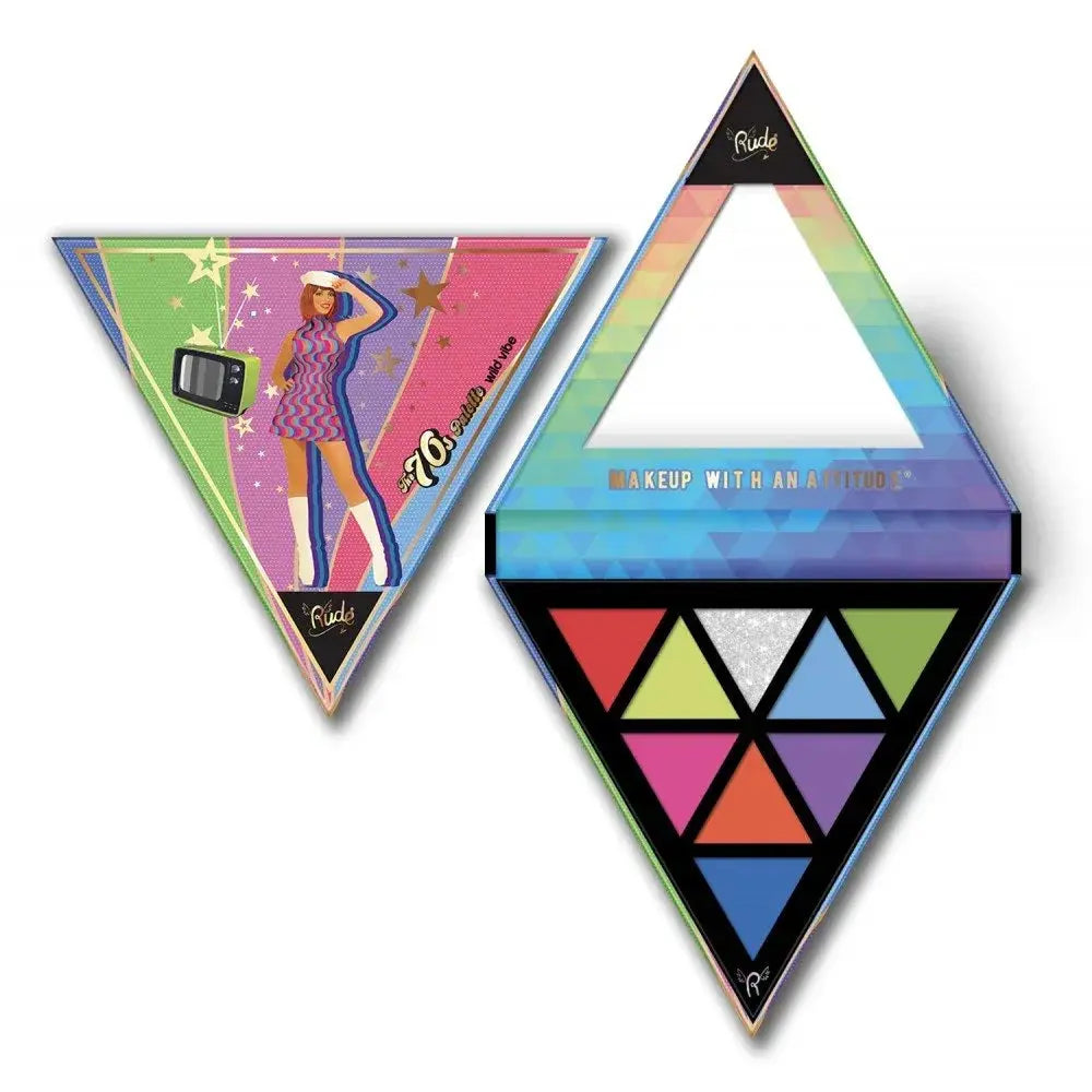 Rude The 70’s Eyeshadow Palette - LAB BEAUTY